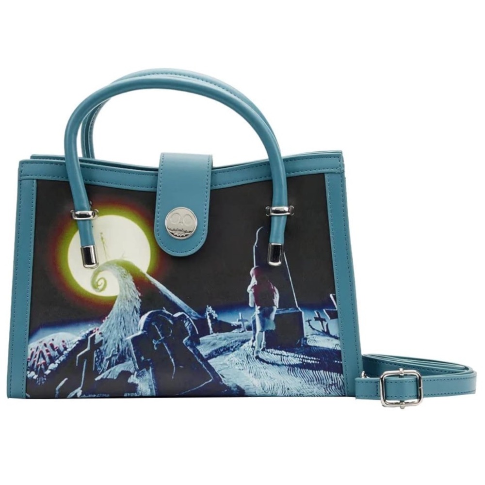 Loungefly Nightmare Before Christmas Blue Crossbody Disney BRAND NEW